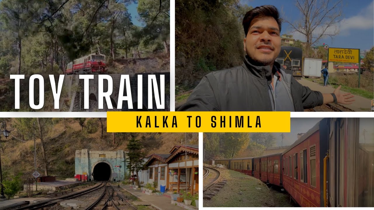 Kalka To Shimla Toy Train | Mountain Railway Of India | Travel Vlog # ...