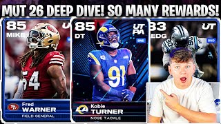MUT 26 DEEP DIVE! SO MANY MORE FREE REWARDS! SOLO CHAMPIONS, ALT UNIFORMS, AND MORE!