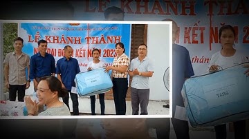 Báo cáo Tổng kết ngày hội Đại đoàn kết toàn dân tộc Khu dân cư thôn Tiên Đáo