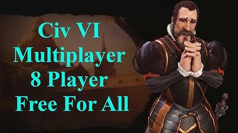 (Spain With Tres Continents!) Civilization VI Competitive Multiplayer Ranked 8 Player Free for All