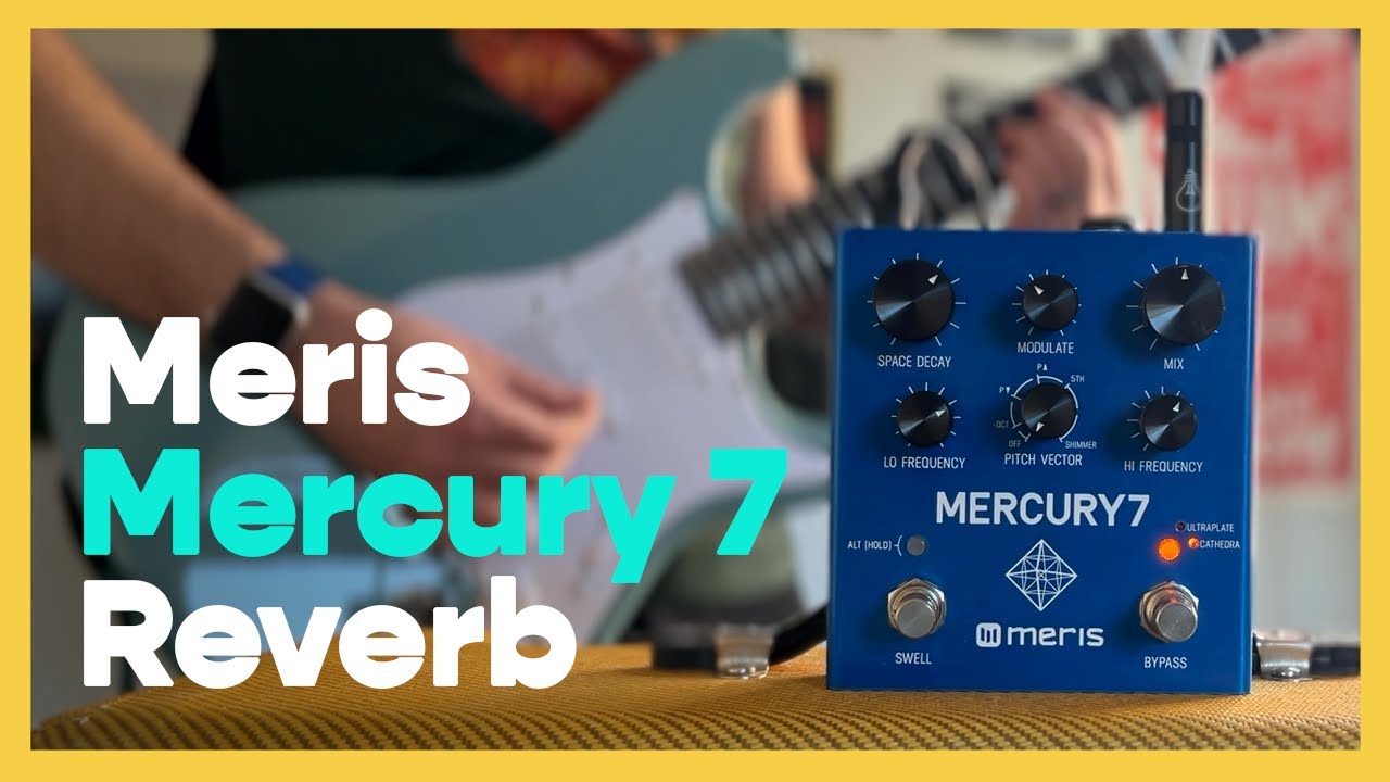 Meris Mercury7 Reverb for Worship | Pedal Demo