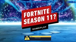 Fortnite Season 11: This is What Happens on Sign-In