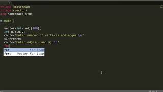 C++ Interview: Representing matrix with adjacency list