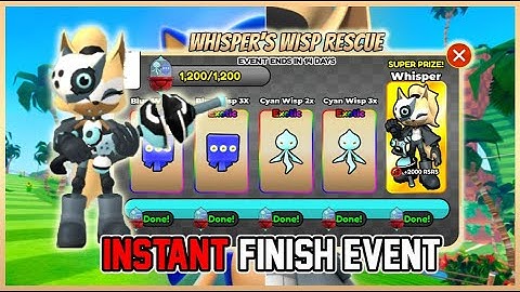 [🐺Whisper] Sonic Speed Simulator Script • Instant Finish Event