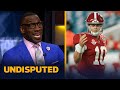 49ers are neck and neck between drafting Mac Jones or Trey Lance — Shannon | NFL | UNDISPUTED