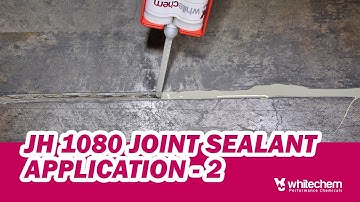 WHITECHEM JH 1080 POLYUREA BASED JOINT SEALANT APPLICATION - 2 #sealant #polyurea
