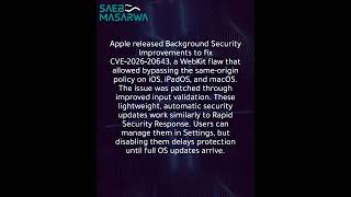 Apple Fixes WebKit Flaw Allowing Same-Origin Policy Bypass on iOS and macOS