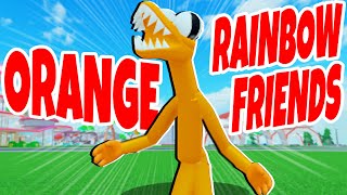 Making ORANGE from RAINBOW FRIENDS a Roblox Account 