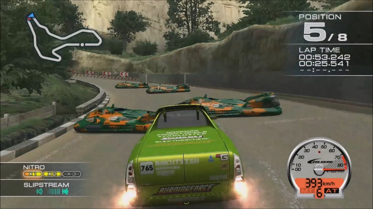 Ridge Racer 7 Ufra Special Event 22 with Hijack [Control view] - YouTube