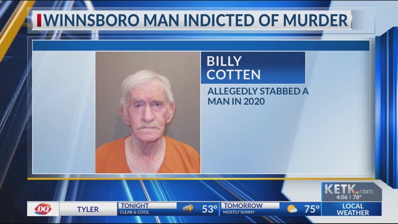 Winnsboro man indicted on murder charge for stabbing at car repair shop