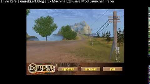 Ex Machina Exclusive Mod Launcher Trailer