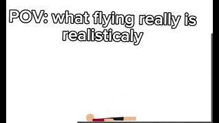 POV: flying if it was realistic [stick nodes animation]