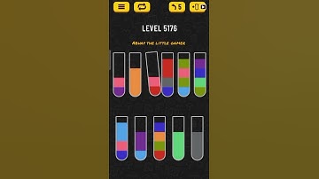 Water sort puzzle level 5176