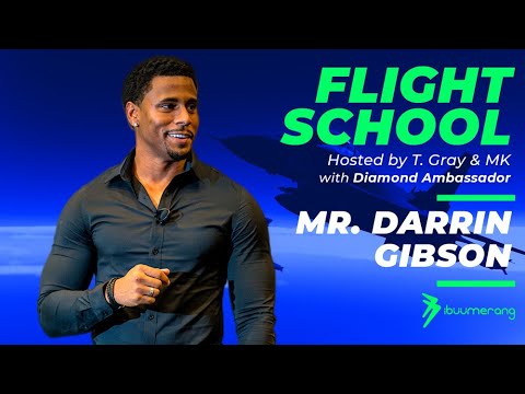 Flight School with Diamond Ambassador Mr. Darrin Gibson