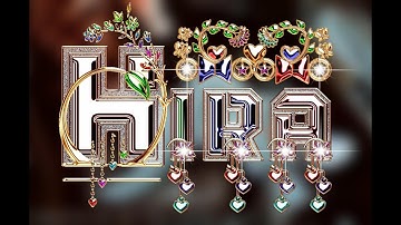 Unique style glass font editing | How to make new unique style glass font 2023 on pixellab nd pscc