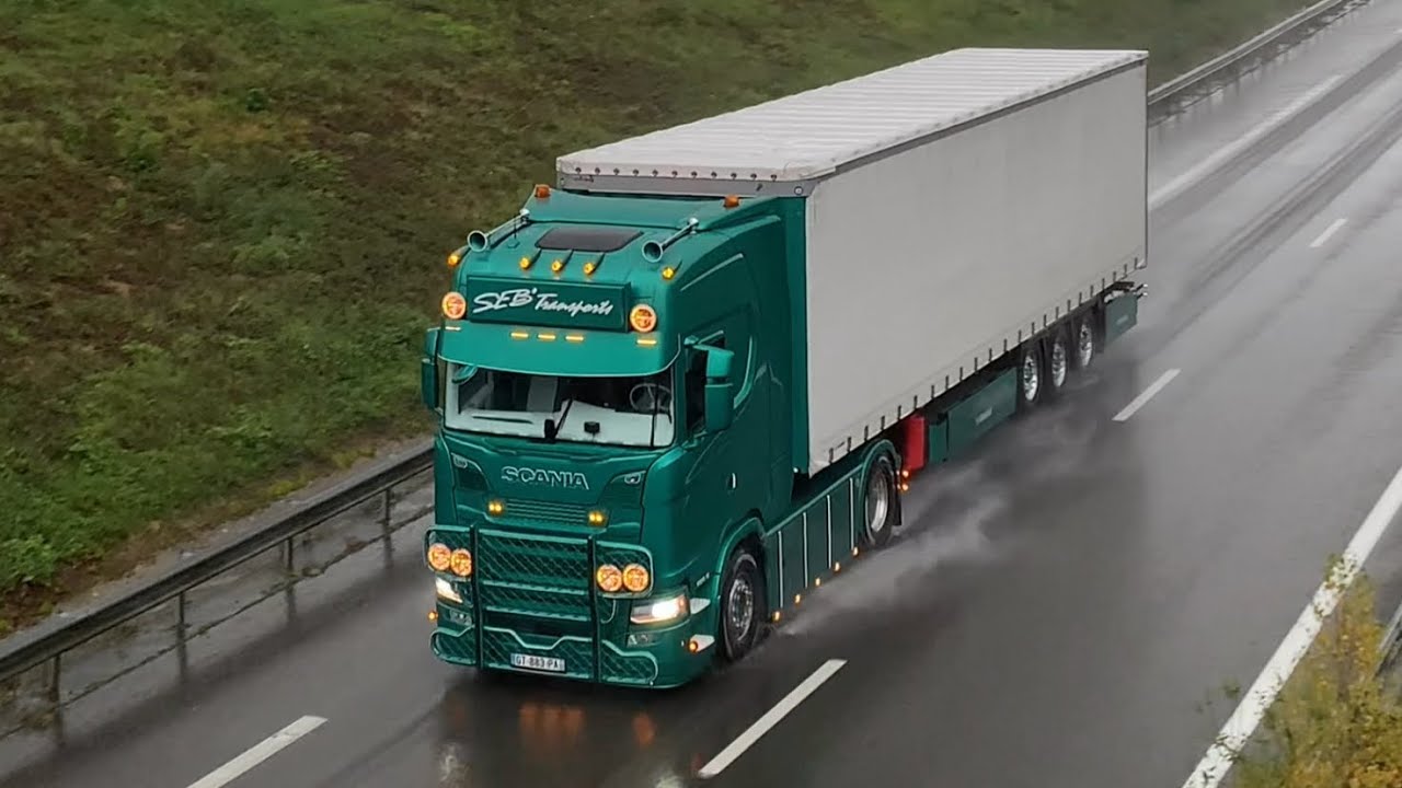 Compilation truckspotting #7 - SEB’ Transports, Petit, Chambonnière…