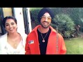 Diljit Dosanjh's upcoming song with Banita Sandhu (behind the scenes)