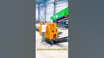 10 ton tracked mobile crusher with hourly production capacity #Mobilejawcrusher#Smallmobilecrusher