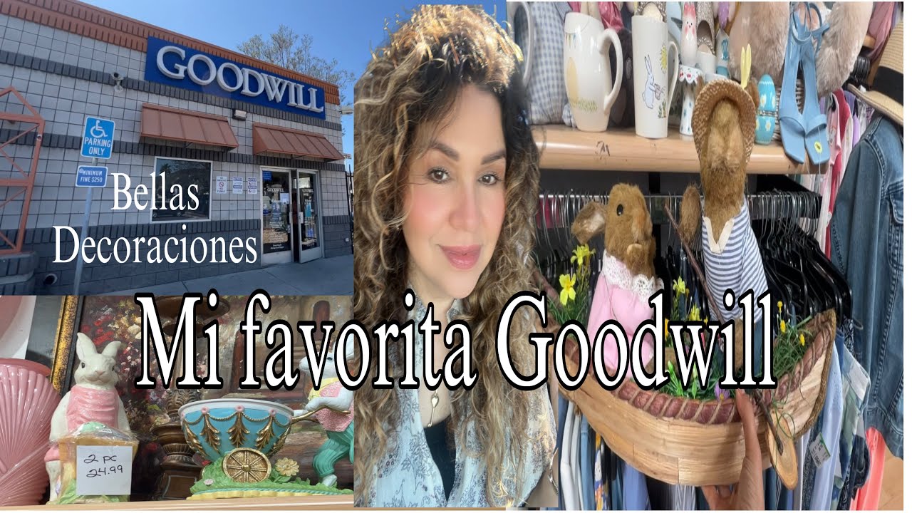 HERMOSAS DECORACIONES DE SEGUNDA MANO GOODWILL ✅🌷