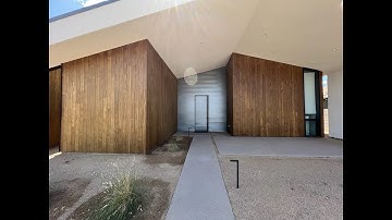Siding: Click in Kebony Cladding: easy installation
