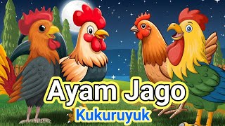 Lagu Anak Anak 🇮🇩 Kukuruyuk | Ayam Berkokok | Lagu Anak & Balita Sangat Viral