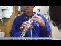 メタルクラリネットとクランポンRCを吹き比べてみた playing the metal clarinet and RC crampon