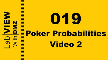 019 - Poker Probabilities - Video 2 - LabView with DMZ