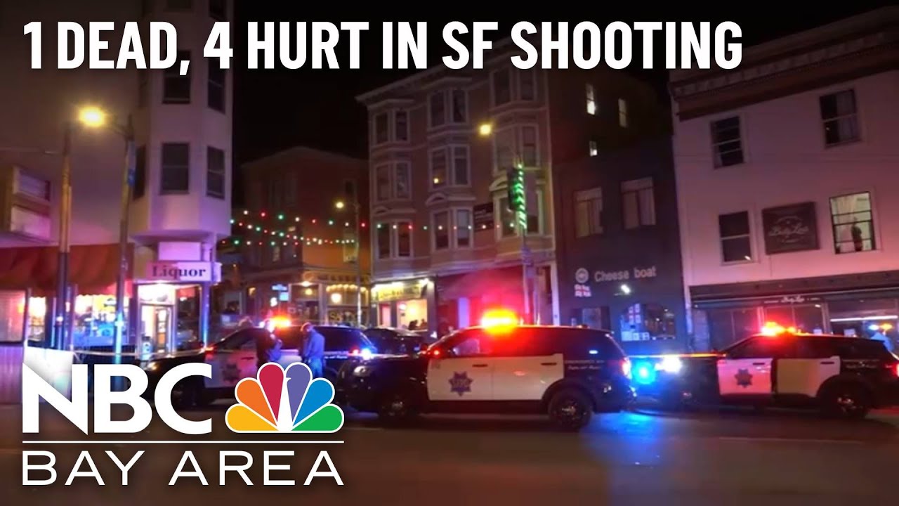 Shooting in San Francisco Leaves 1 Dead, 4 Injured: Police - YouTube