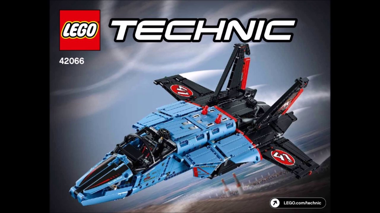 LEGO Technic 42066 Air Race Jet Instructions - YouTube
