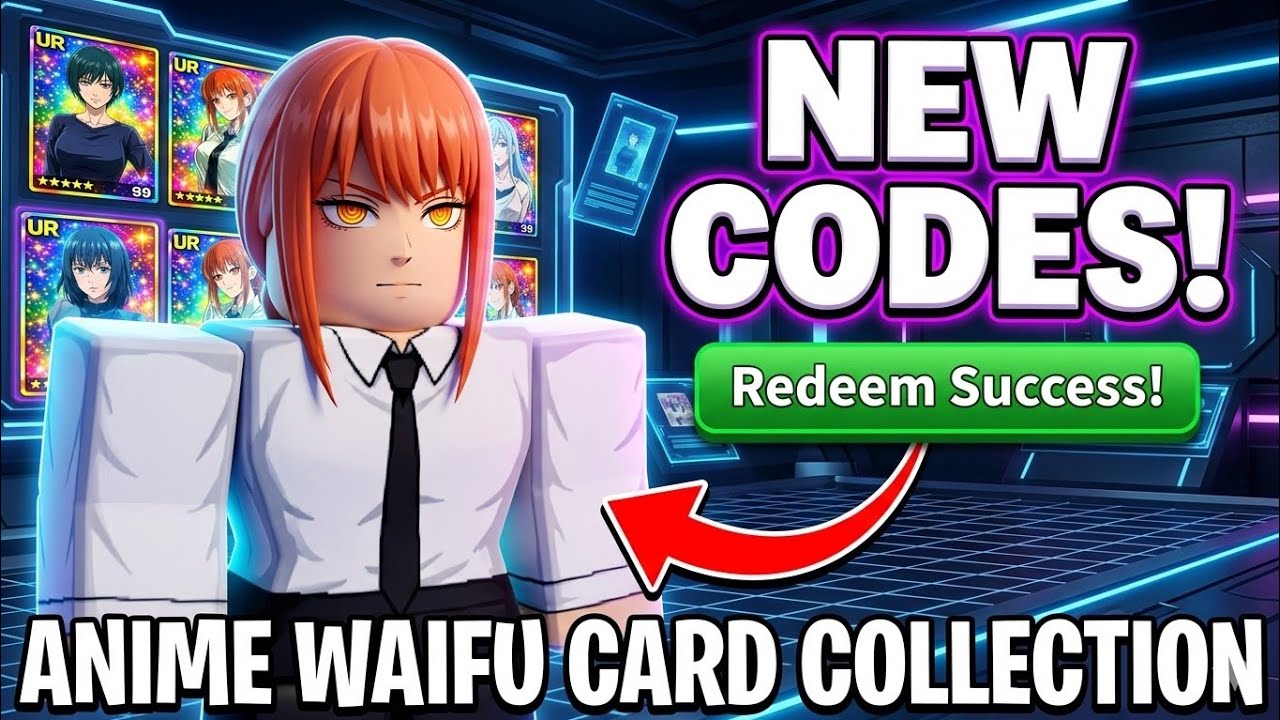 SECRET UPDATE Anime Waifu Card Collection CODES 2026 ROBLOX Anime 