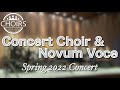 Capture de la vidéo Concert Choir & Novum Voce | Spring 2022 Concert