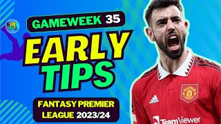 FPL GW35 EARLY WILDCARD SELECTION TIPS | FANTASY PREMIER LEAGUE 2023/24 TIPS