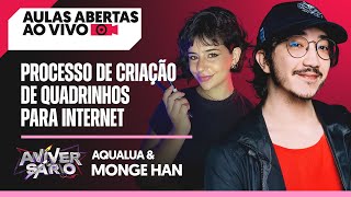 Processo de criação de quadrinhos para internet