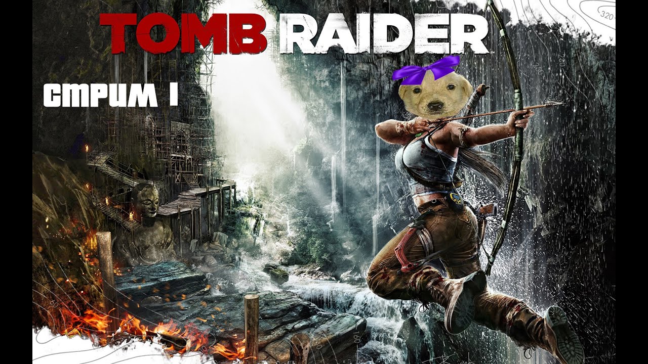 Прохождение Tomb raider 2013. Томб райдер - Стрим 1. Осторожно, мат ...