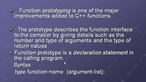 C++ chapter 1_2 function prototype