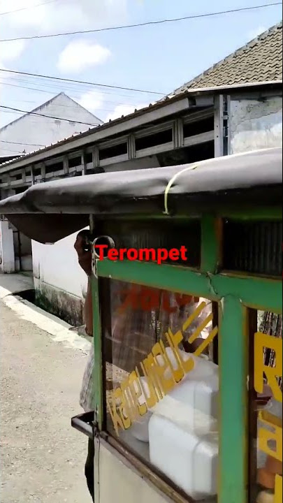 Duit duit suara bel terompet pedagang rujak