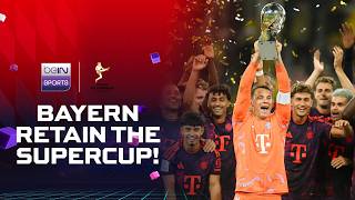 FULL trophy lift as Bayern Munich win German Supercup! | Franz Beckenbauer Supercup 2026 Moments