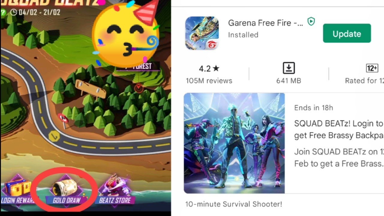 How To Open Gold Draw Event 🤔 ??? Free Fire 