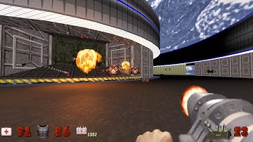 Duke Nukem 3D - E2L10 Spin Cycle (Secret Level) - Come Get Some - HD 1080p
