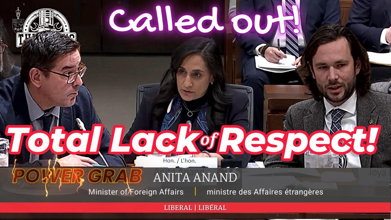 "Power Grab" Alert: Opposition Tears into Anita Anand on Bill C-15  Economic Security Powers!