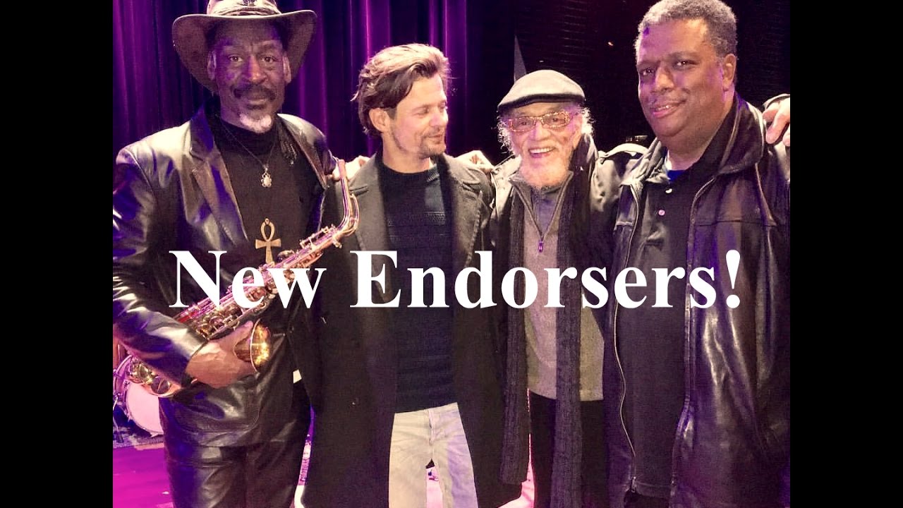 Remy Saxophones: Knoel Scott & James Stewart of the Sun Ra Arkestra testing the Remy Saxophones.