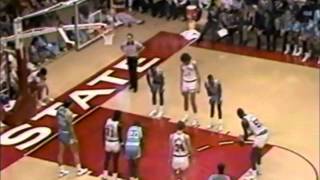 2/23/1986 - UNC Tar Heels vs. NC State Wolfpack