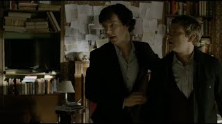 Johnlock | "You've Been A While." | S01E02