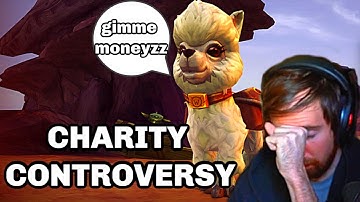 Asmongold TALKS Blizzard CHARITY CAP CONTROVERSY