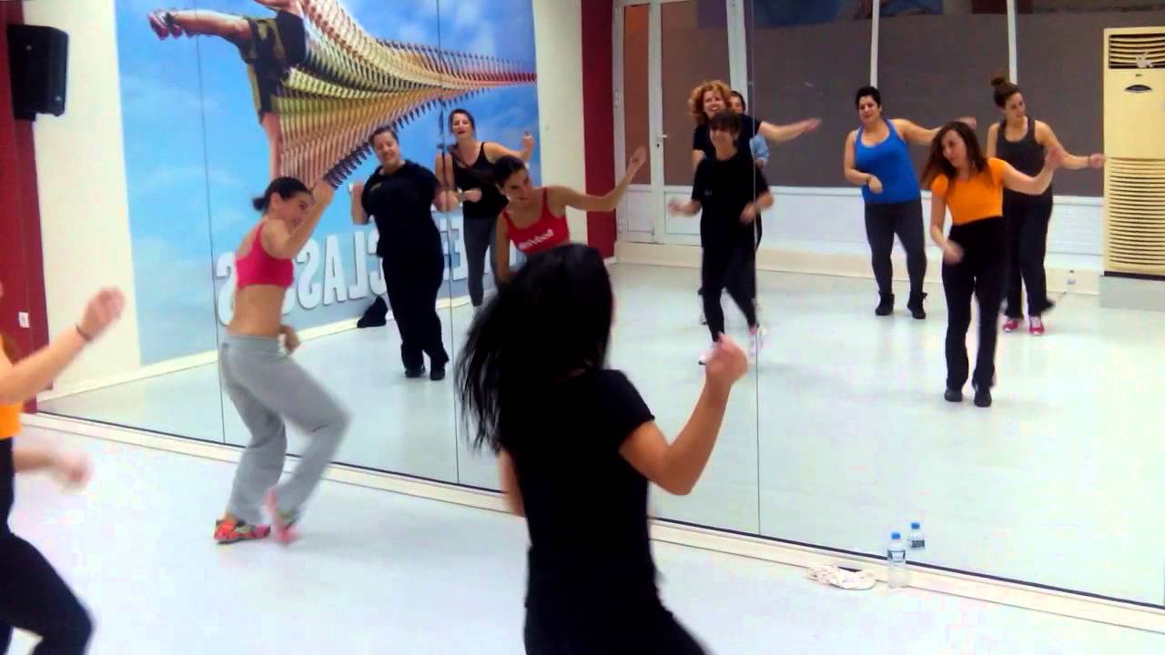 Zumba with Errika Greased lightening YouTube