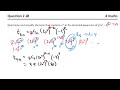 Manitoba Provincial Pre Calculus 40S Exam January 2026 Booklet 1 