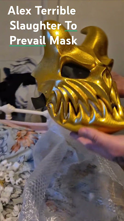 Alex Terrible OG Slaughter To Prevail Kid Of Darkness Mask #alexterrible #slaughtertoprevail #metal