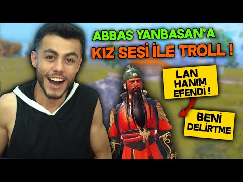 ABBAS YANBASAN'I KIZ SESİ İLE TROLLEDİK!!(ÇILDIRDI)