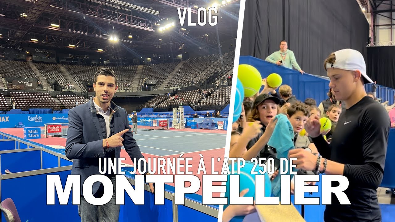 Une Journée à l'Open Sud de France.