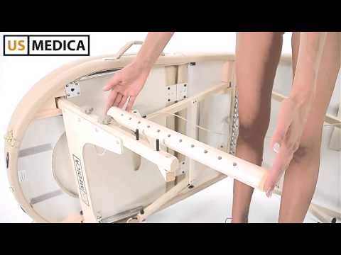 Складной массажный стол US MEDICA Malibu Складной массажный стол US MEDICA Malibu